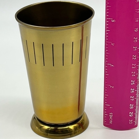 Gold stainless steel set of 4 cups - Picture 8 of 13